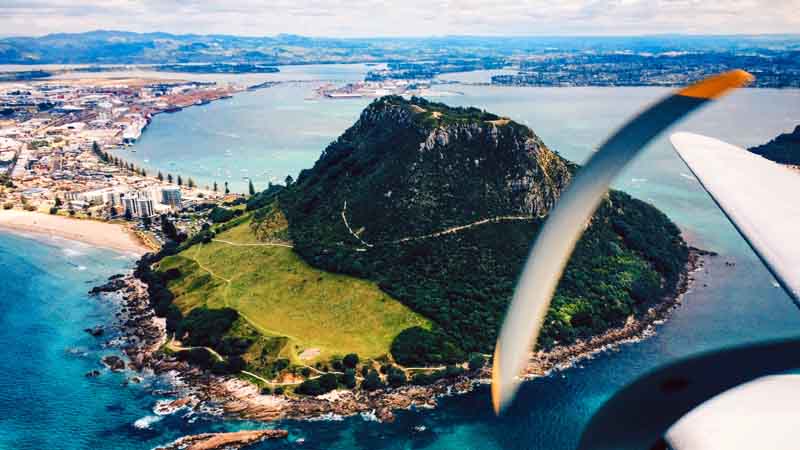 Experience good old fashioned luxury on a DC3 Scenic flight over Tauranga & Mt Maunganui!